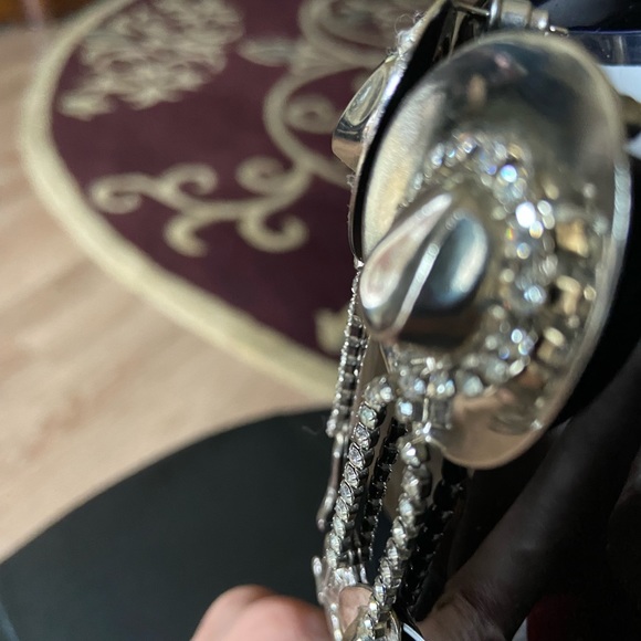 Cow girl crystal dangle earrings - Picture 7 of 13